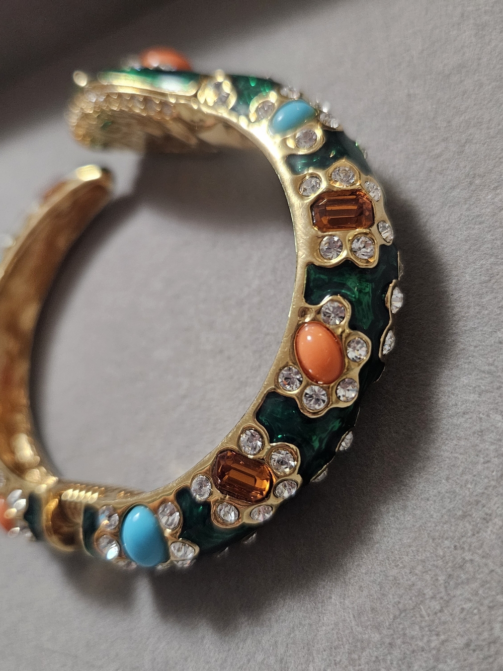 Kenneth Jay Lane Snake Hinge Bracelet - Picture 9 of 9